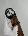 Cintura Gucci Nera 100/40