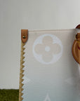 Borsa Louis Vuitton OnTheGo azzurra bianca e gialla