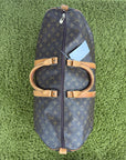 Borsone Keepall Louis Vuitton 55 vintage Marrone