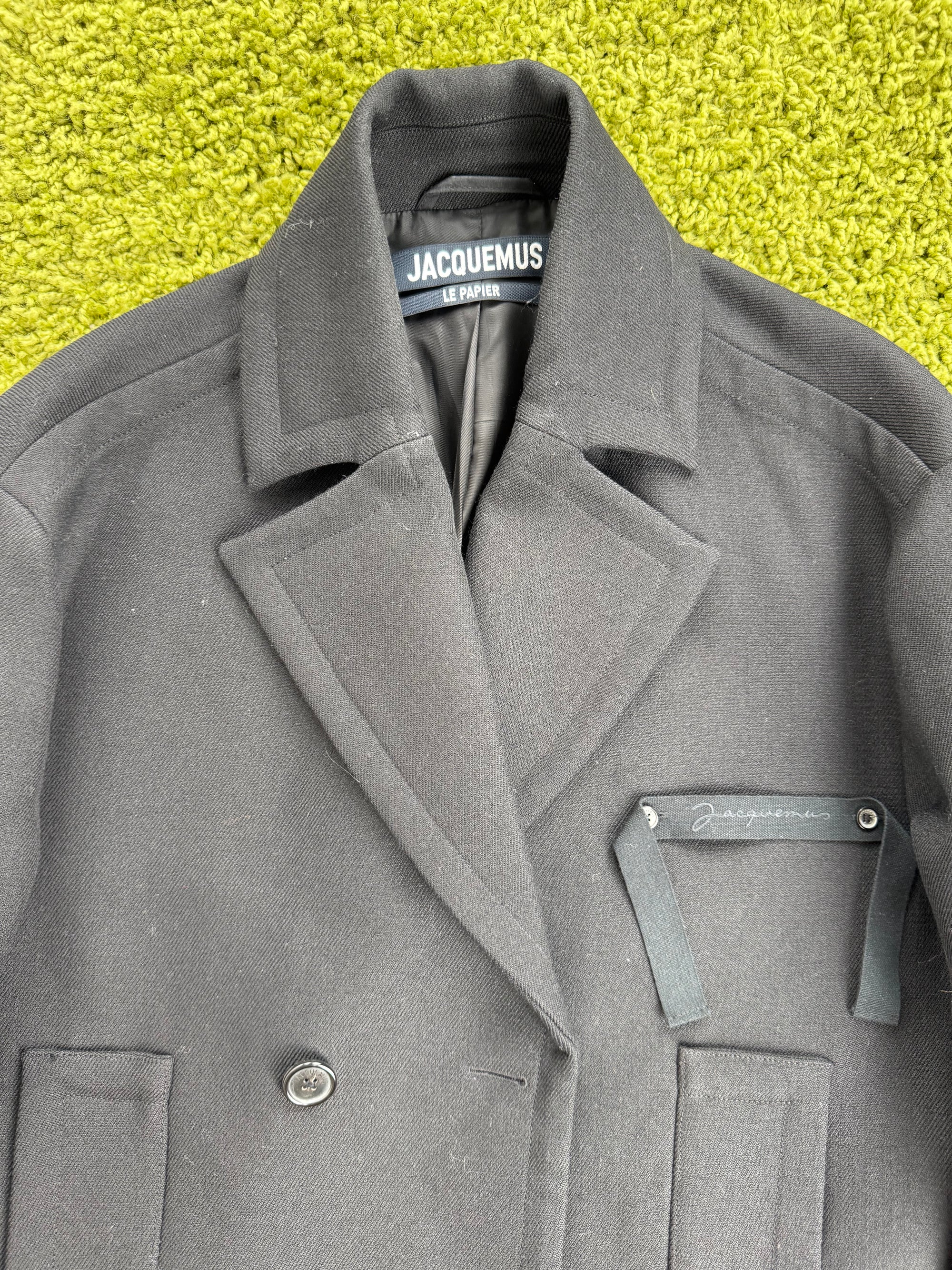 Cappotto Le caban Merria Jacquemus Nero 48