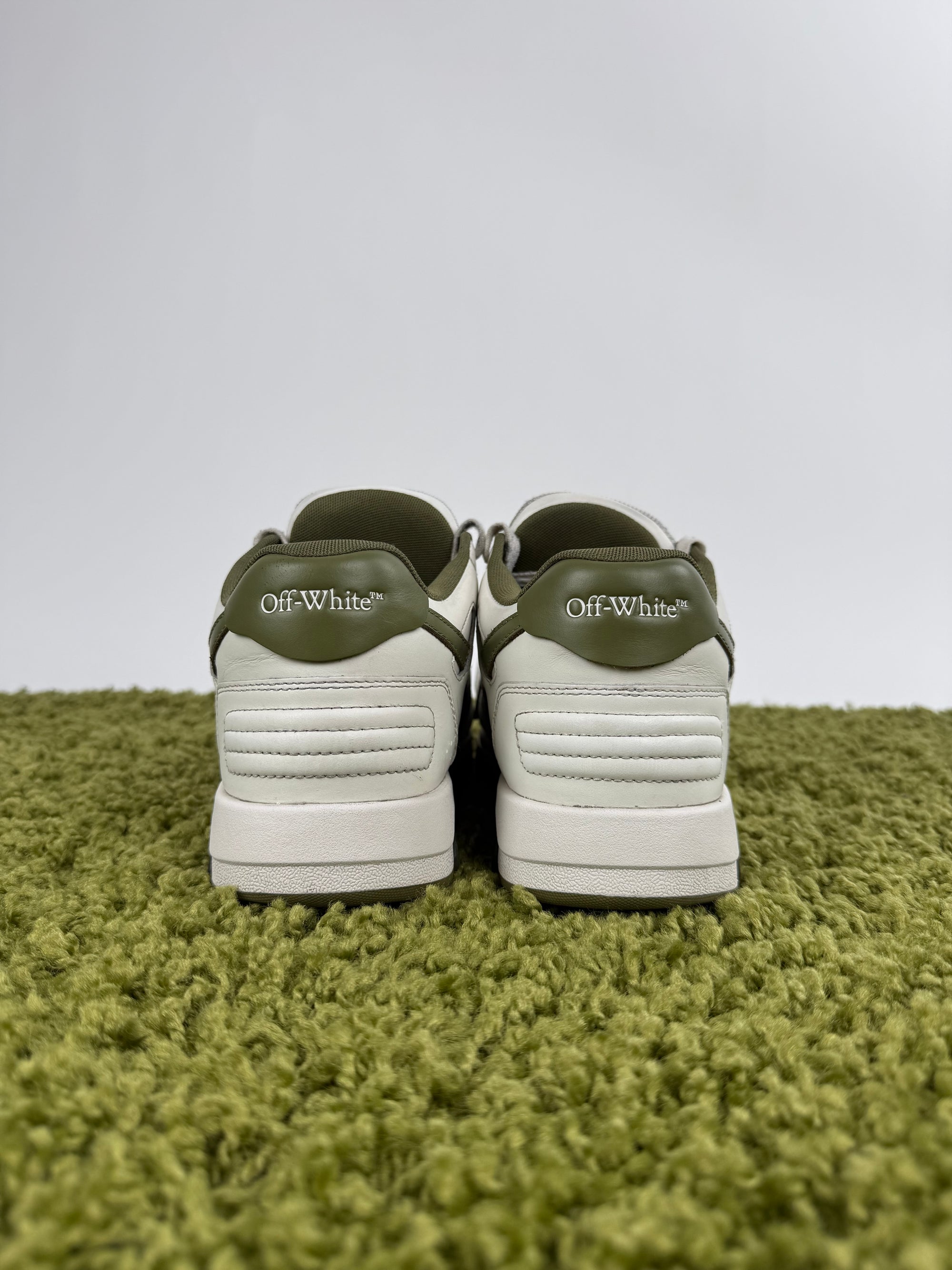 Off White Out Of Office bianche Verdi 40.5