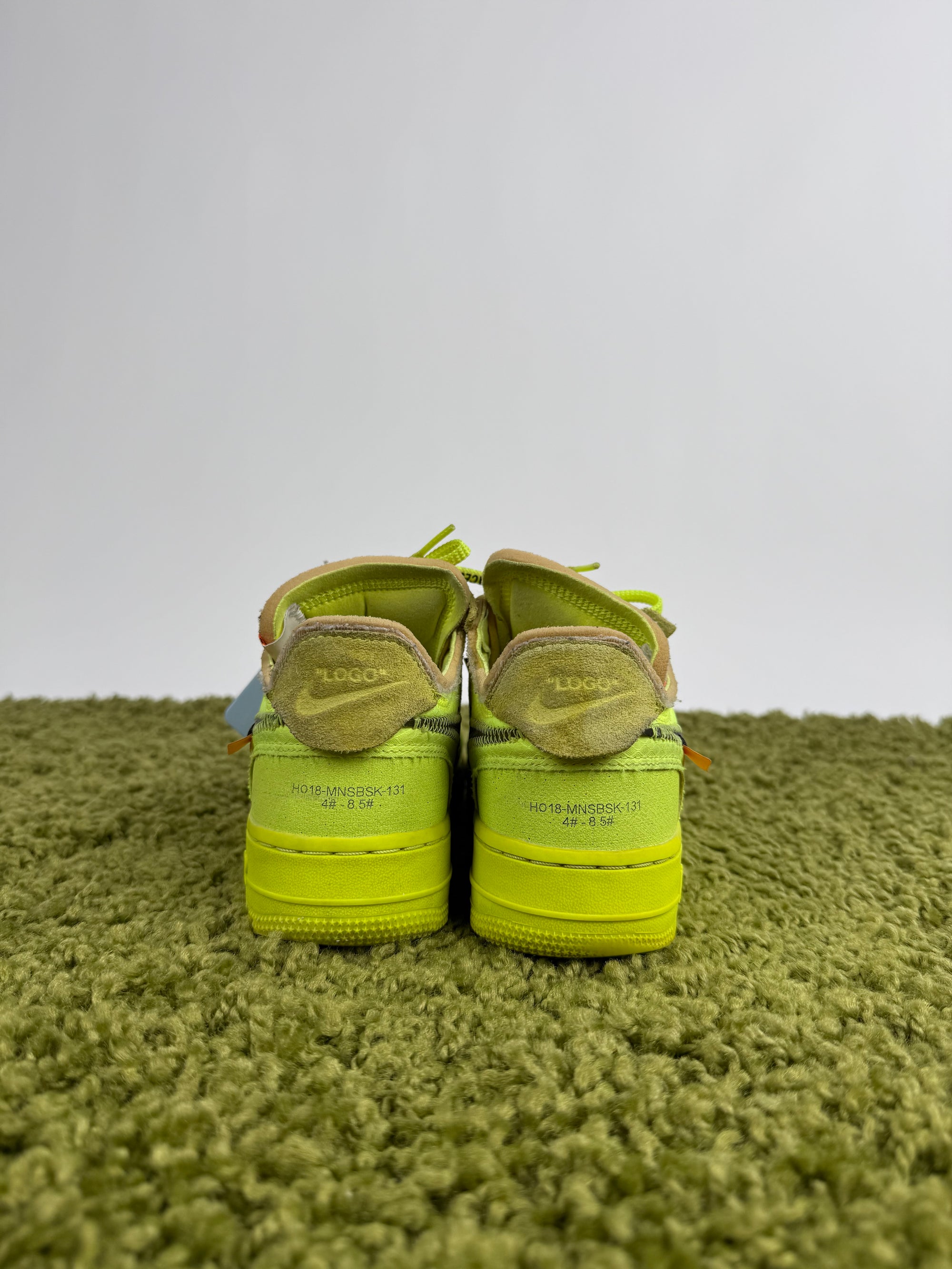 Nike Air Force One X Off White Gialla 37.5