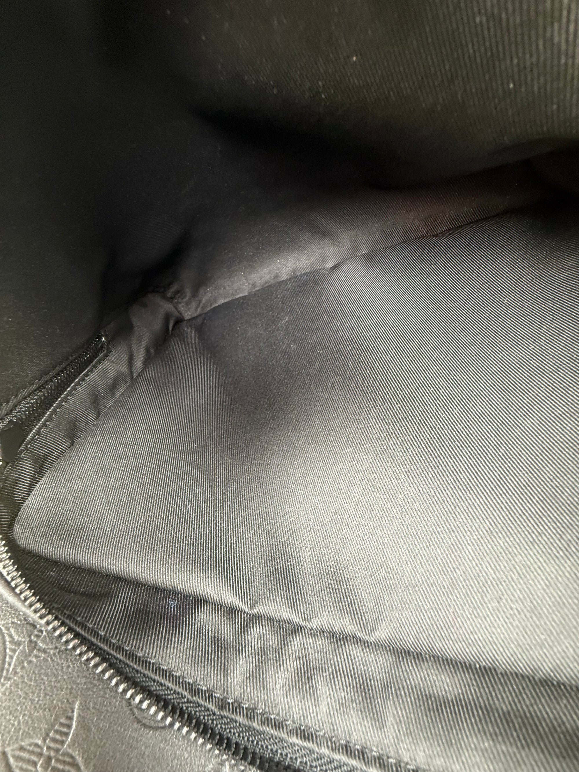 Zaino Louis Vuitton Racer in pelle Nera Monogram