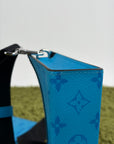 Mini Borsa a tracolla Louis Vuitton Gaston Azzurra