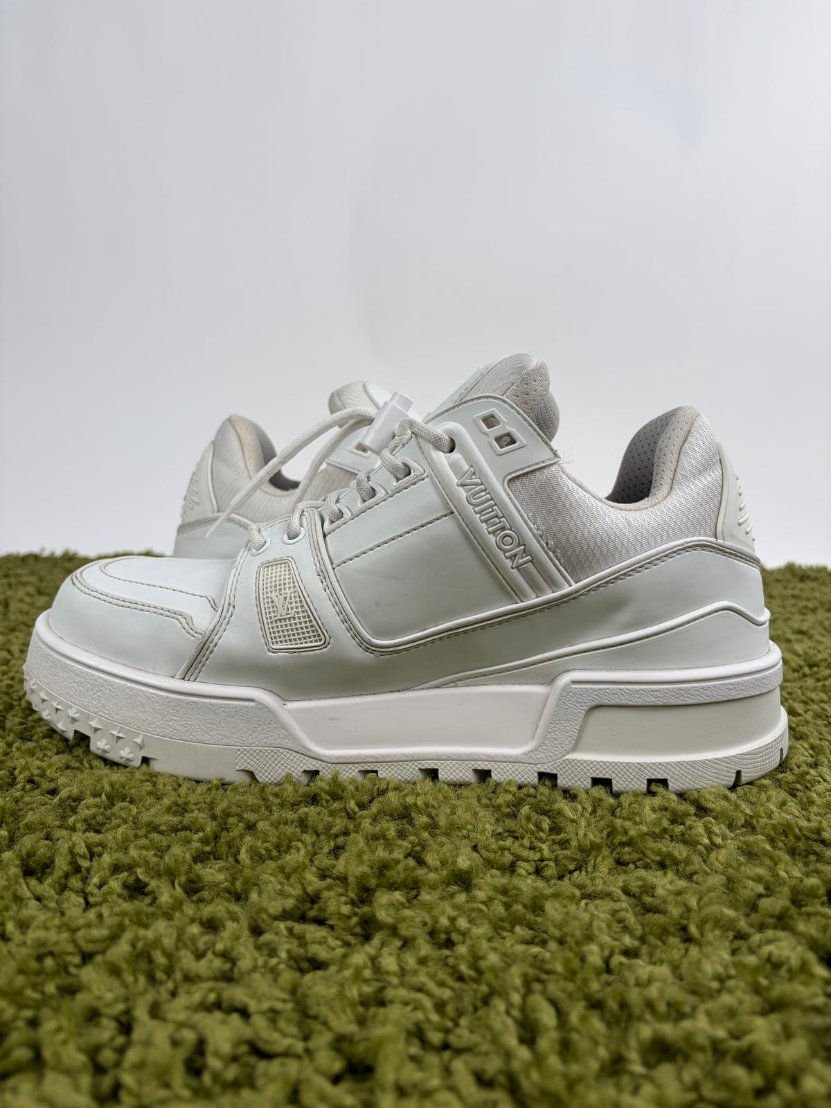 Louis Vuitton Trainer Maxi Bianco 8.5