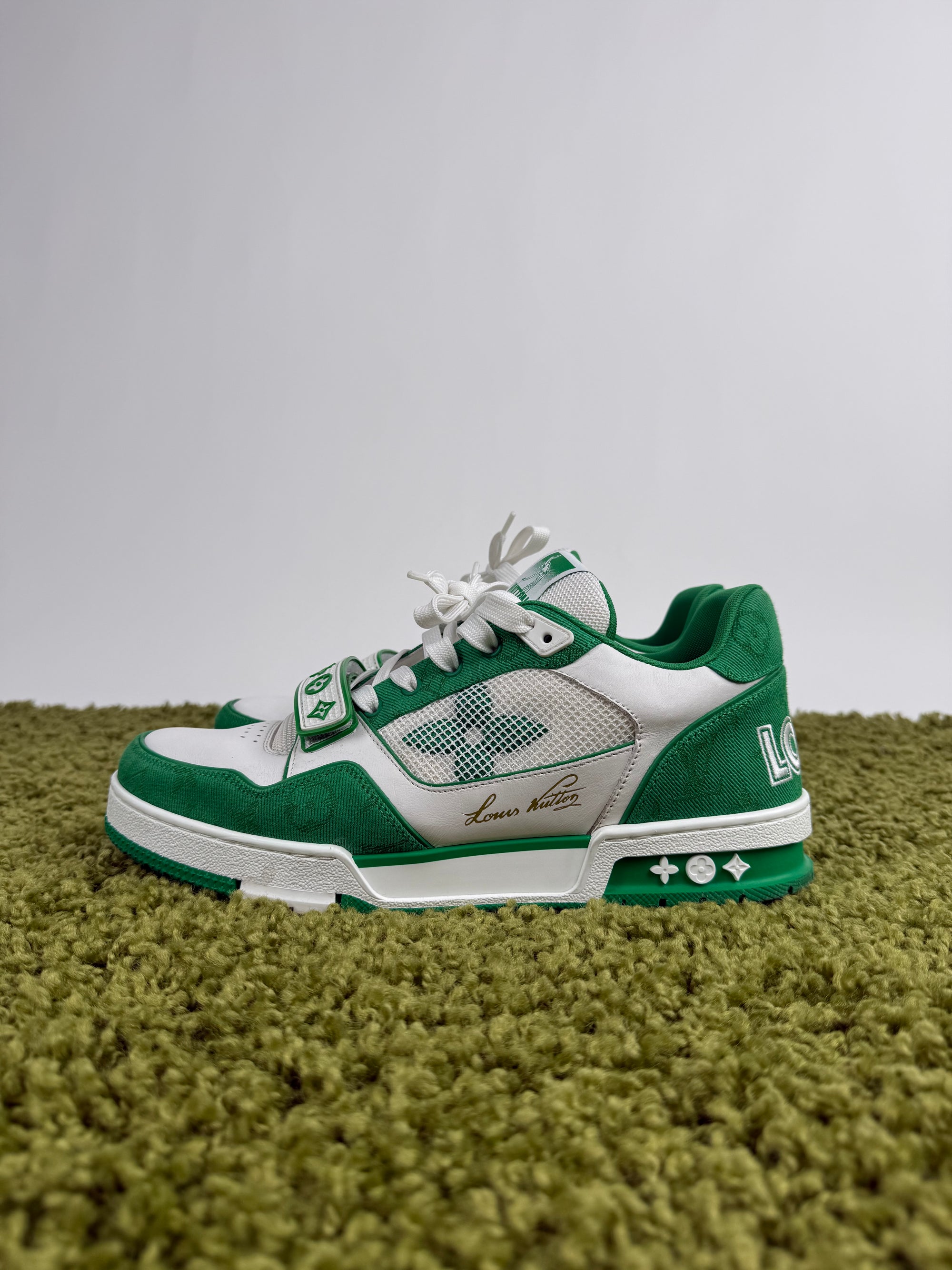 Louis Vuitton Trainer Verde 9