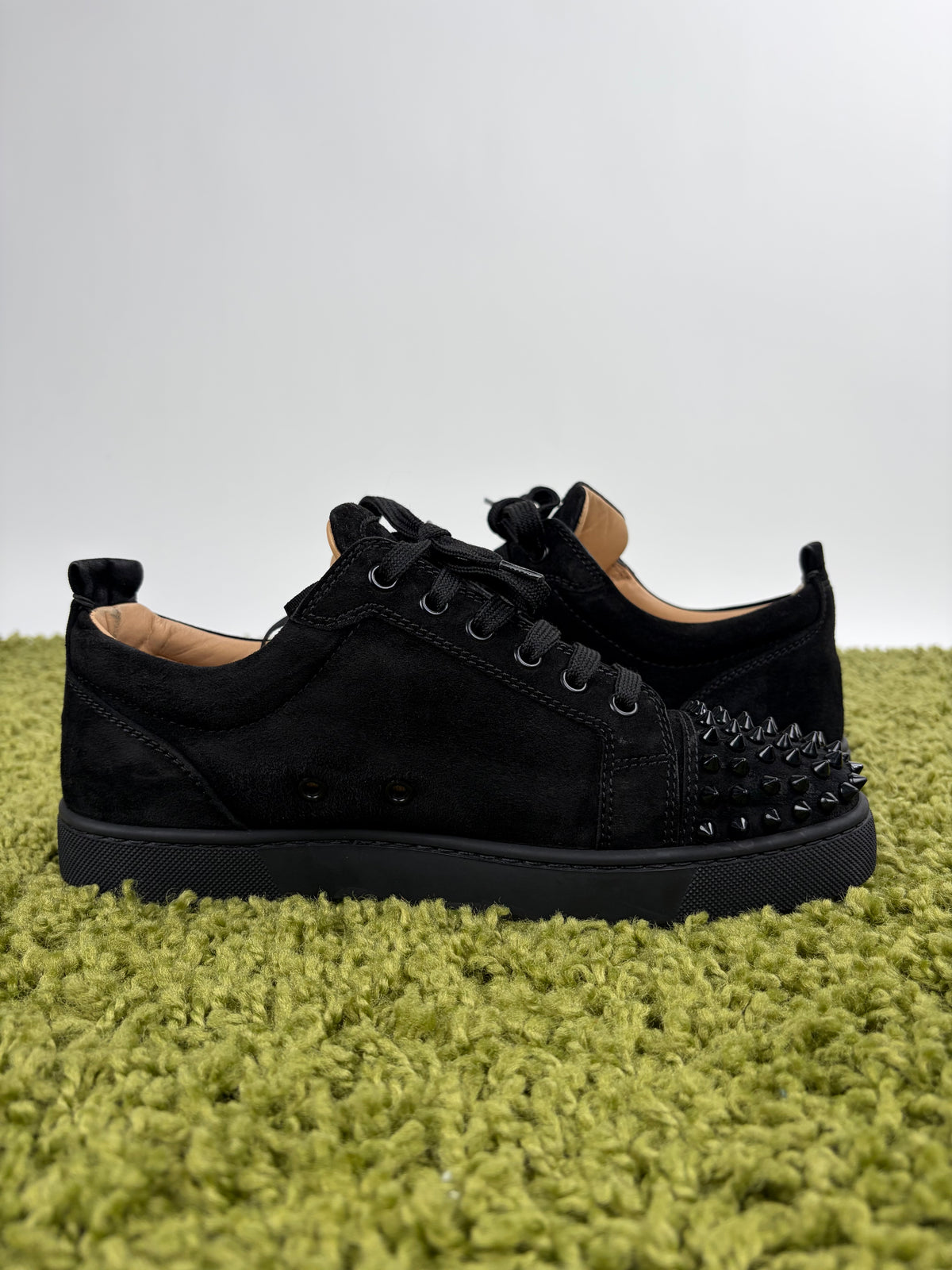 Christian Louboutin Spikes Low nera 40