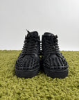 Christian Louboutin Spikes High in pelle Nera