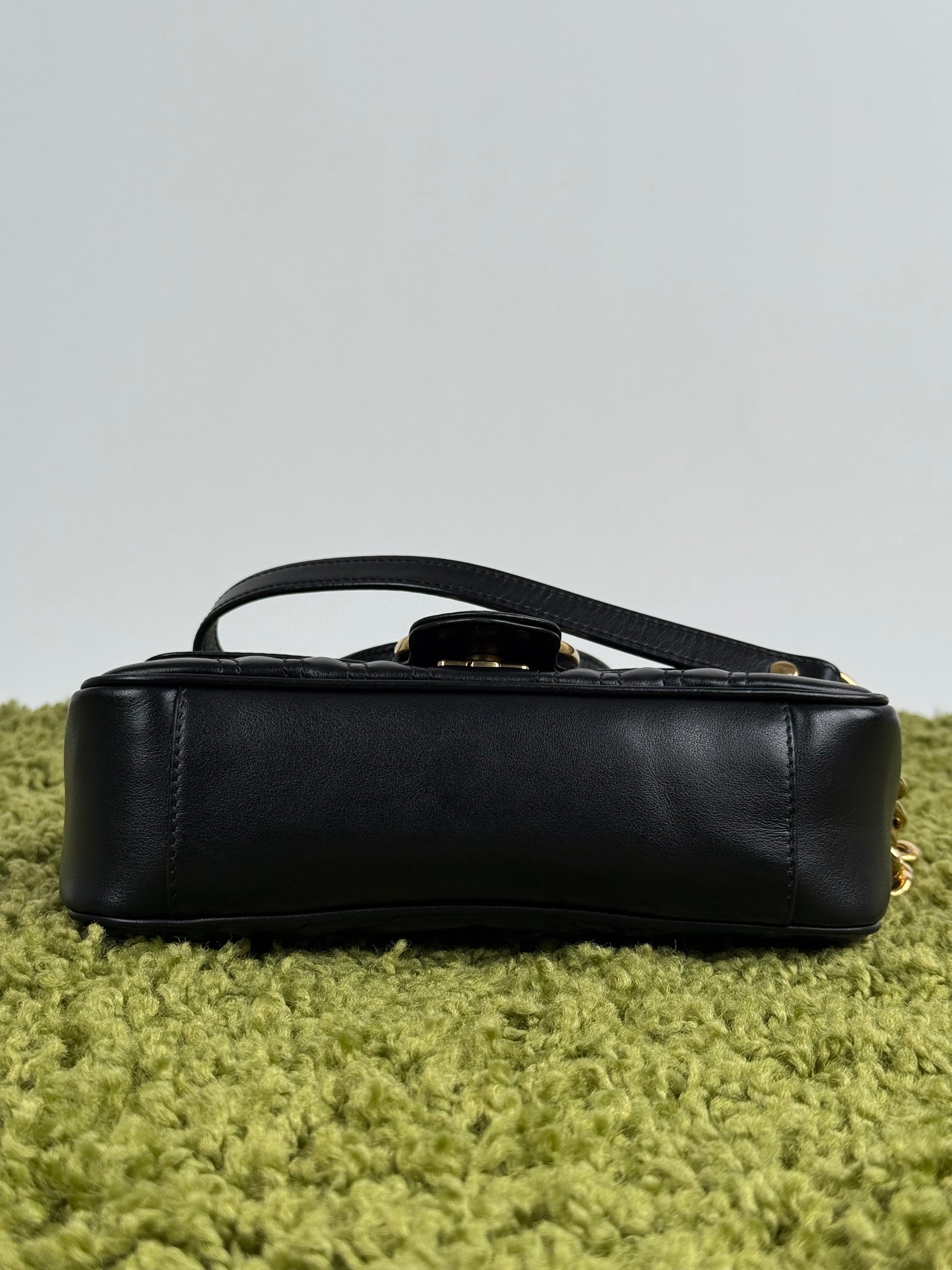 Borsa Gucci Marmont Matelasse Nera