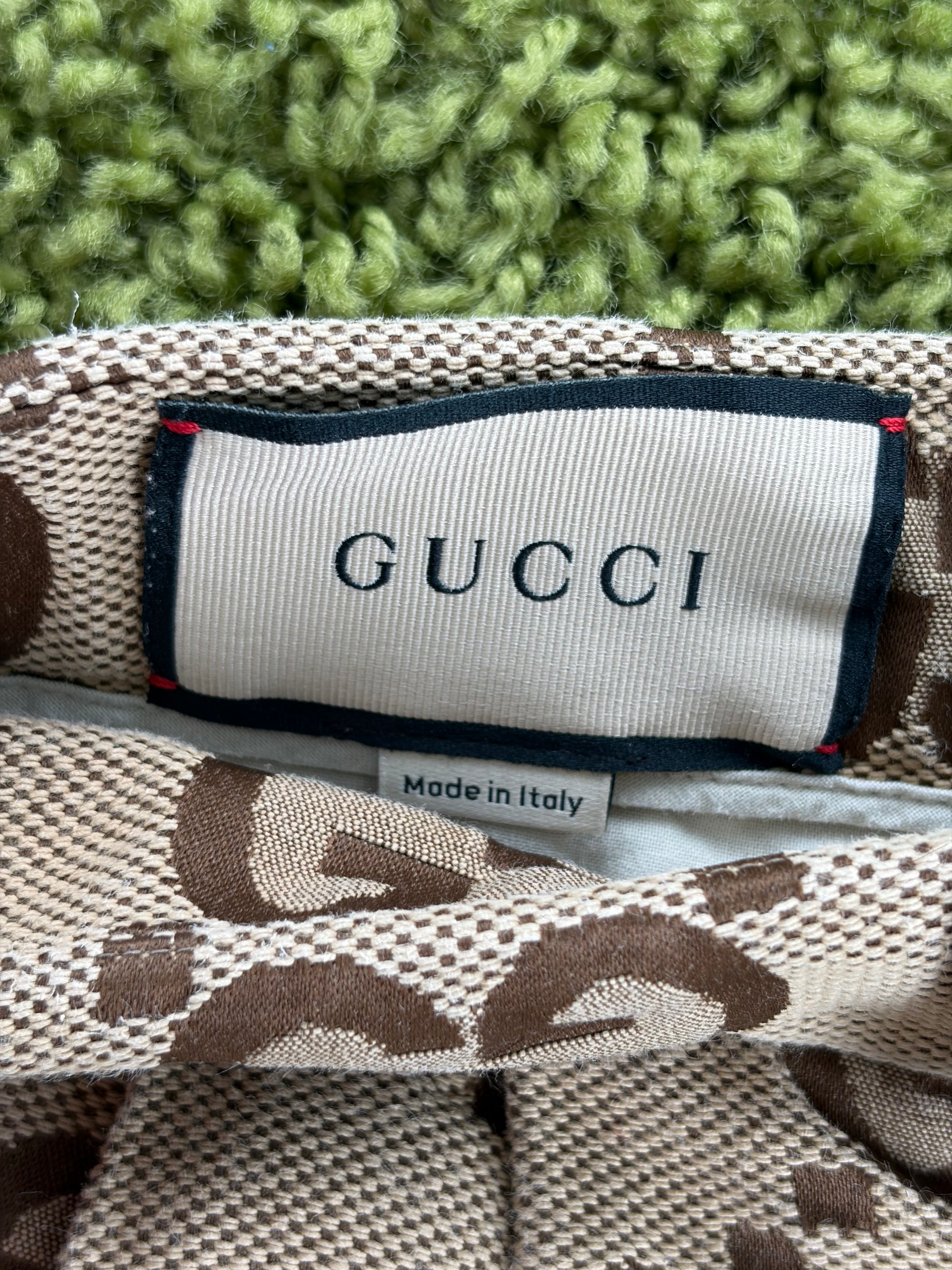 Pantalone corto Gucci Size 46 marrone e biege
