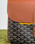 Goyard Borsa Coursier Messenger Marrone Nero