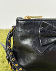 Borsa Miu Miu Pour Accessories Vitello Shine Sac Nera