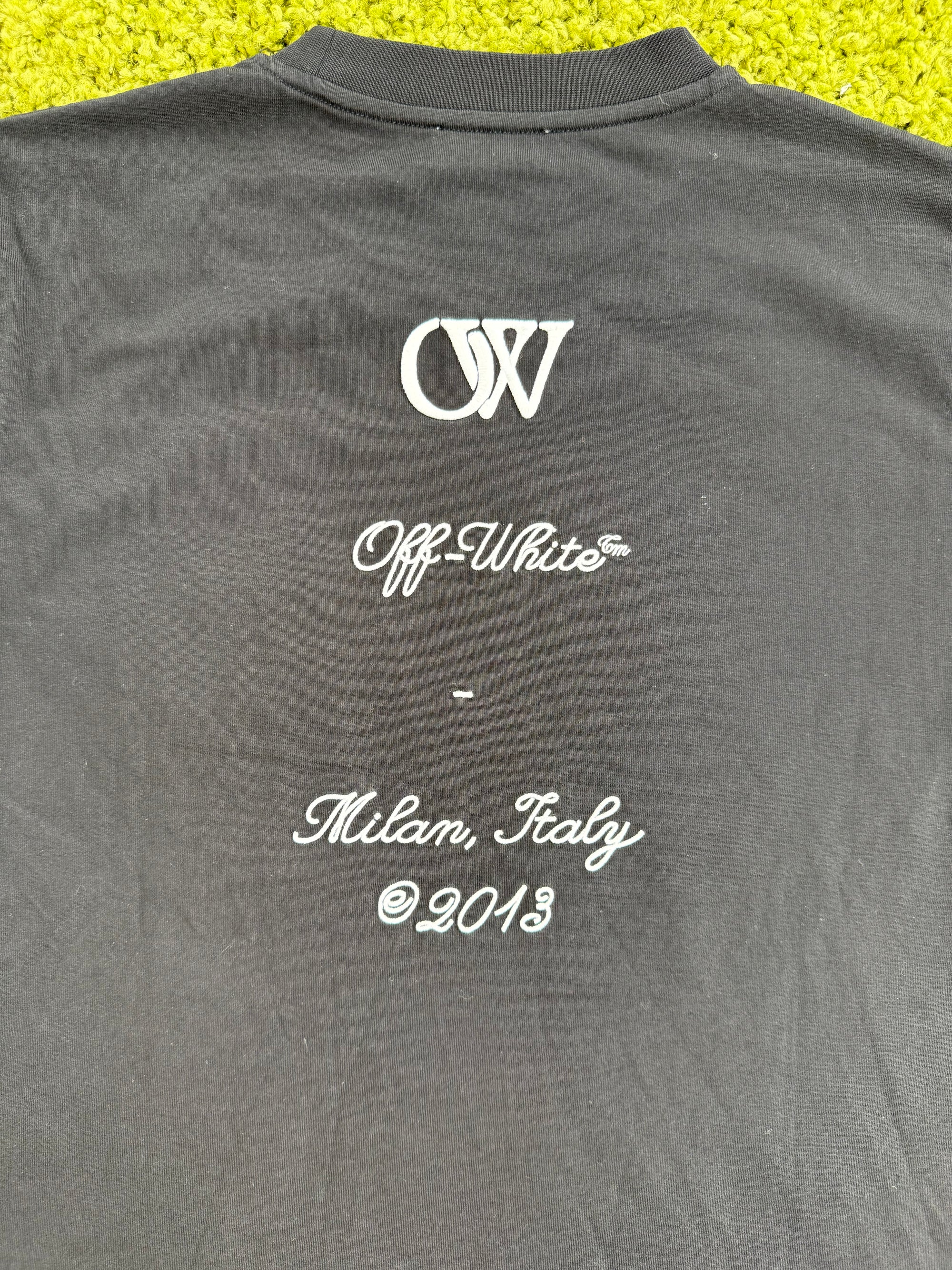 T-Shirt Off White Nera M