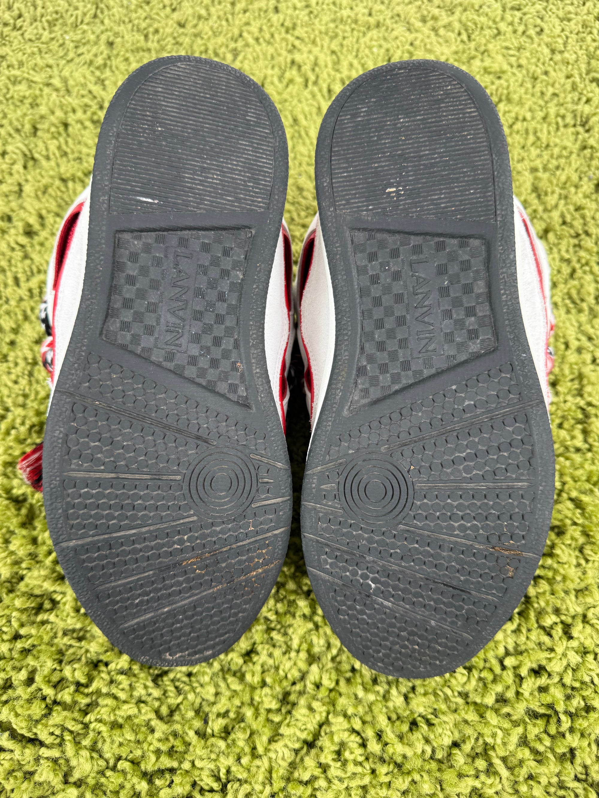 Lanvin Curb Bianca Rossa 40