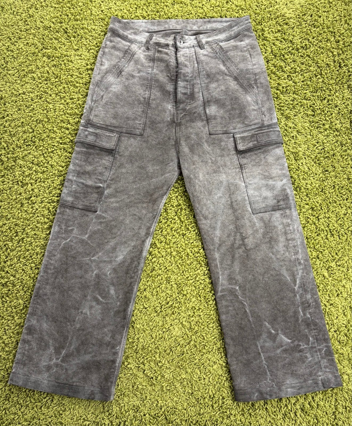 Pantalone Cargo Rick Owens DRKSHDW Grigio M - Second Hand Di Fiore