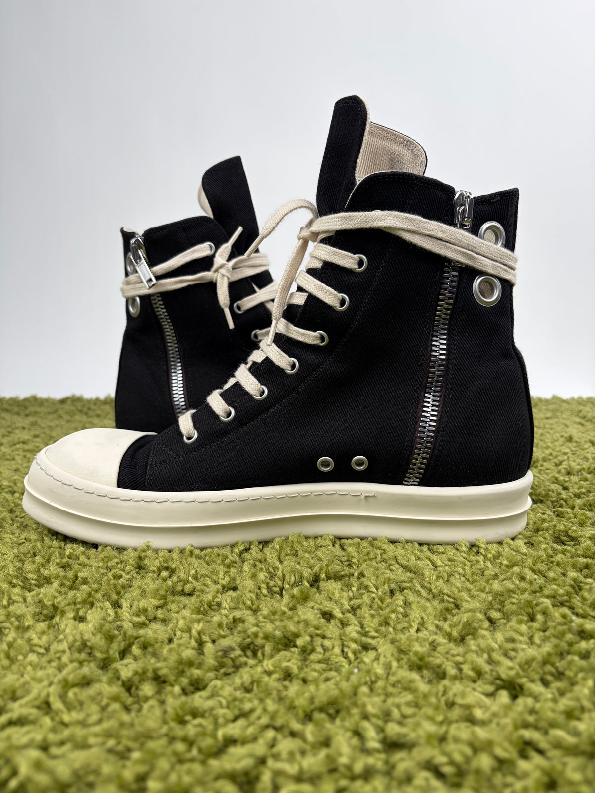 Rick Owens Ramones DRKSHDW nera 43