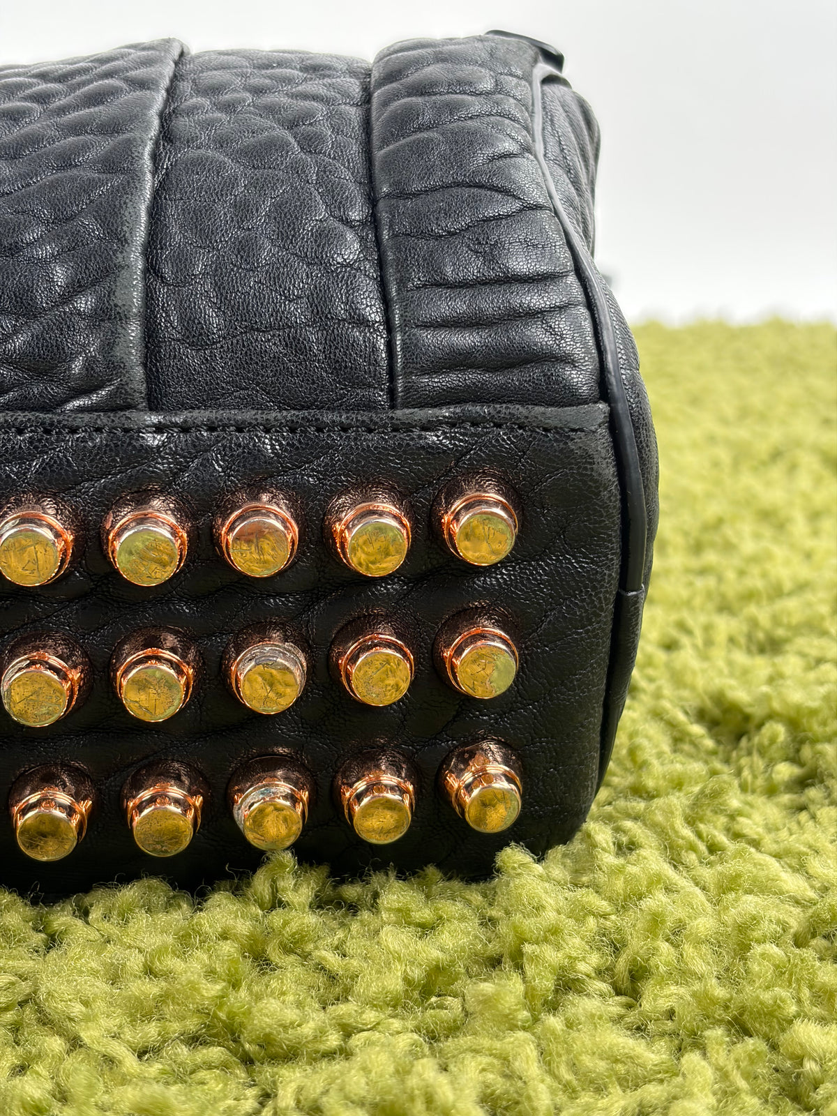 Borsa Alexander Wang Rockie in pelle nera