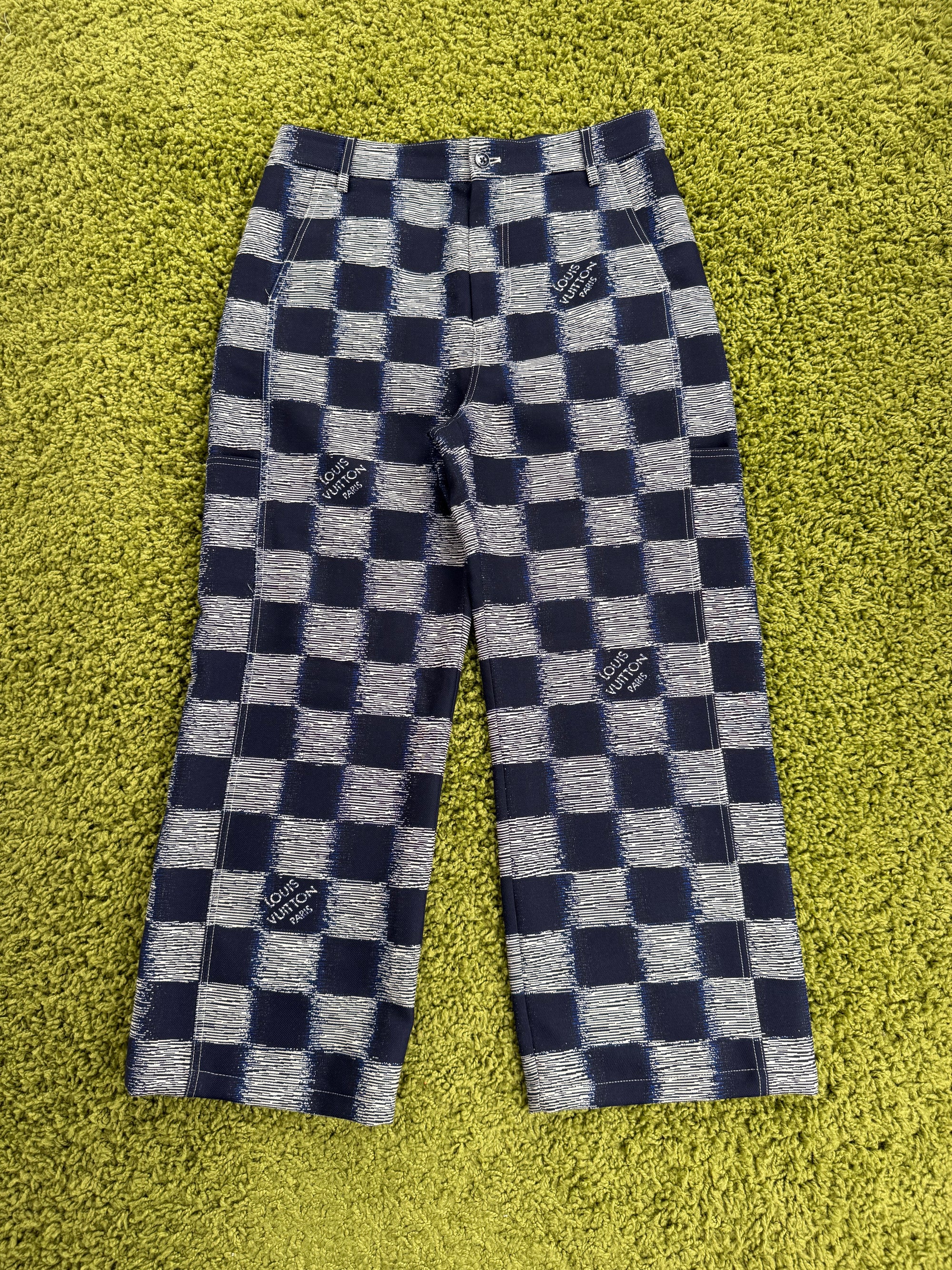 Pantalone Louis Vuitton Blu 50