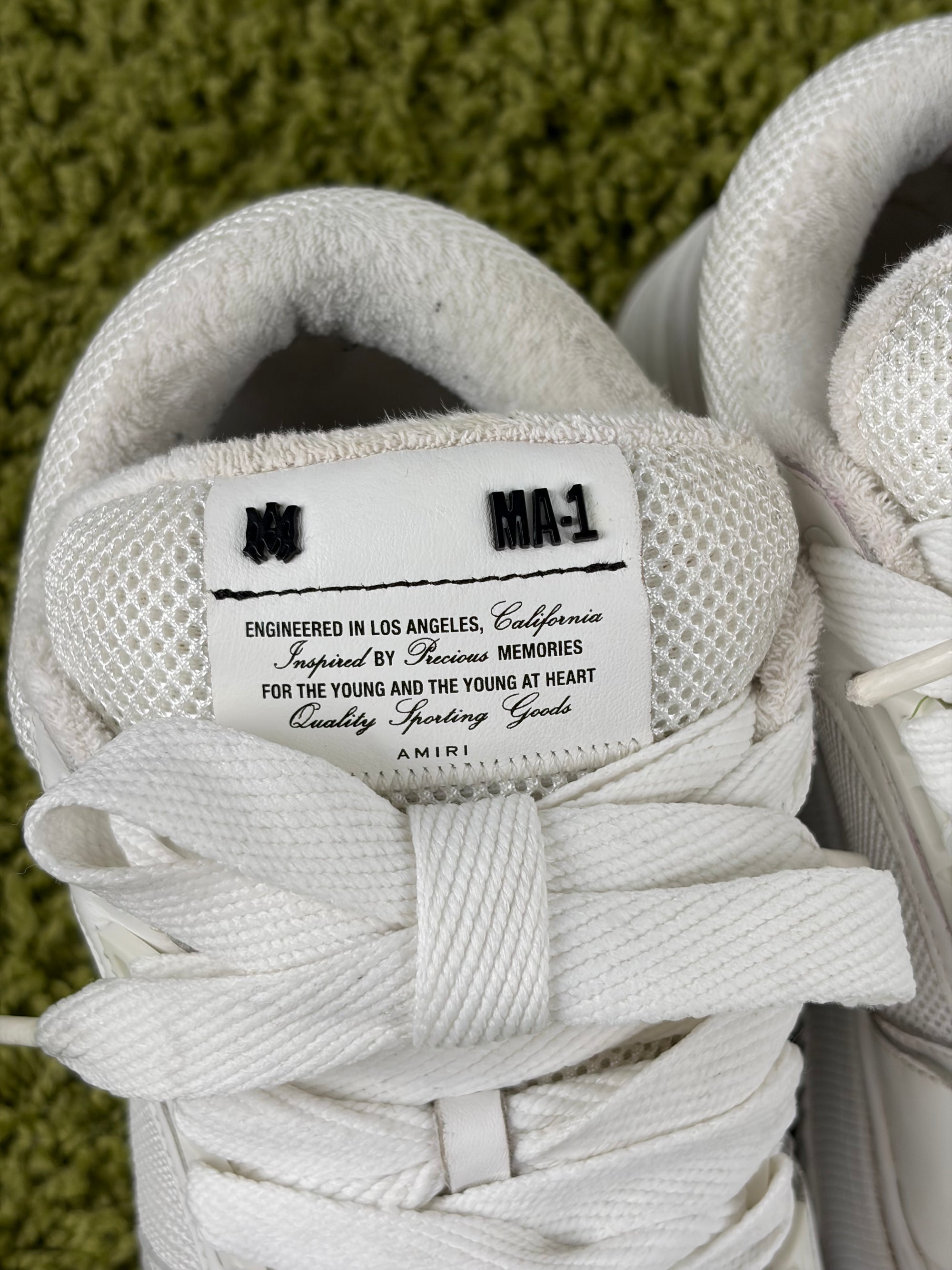 Amiri MA-1 Size 43 bianche