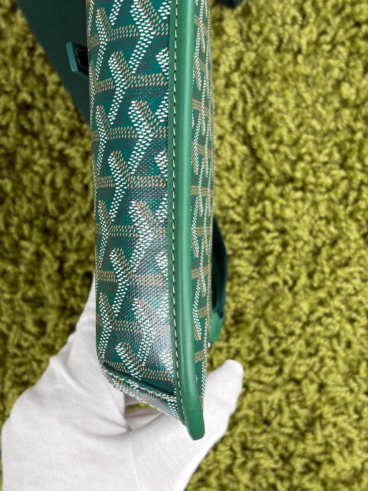 Borsa a tracolla Coursier Goyard Verde