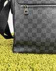 Borsello Messenger District Louis Vuitton Grigio