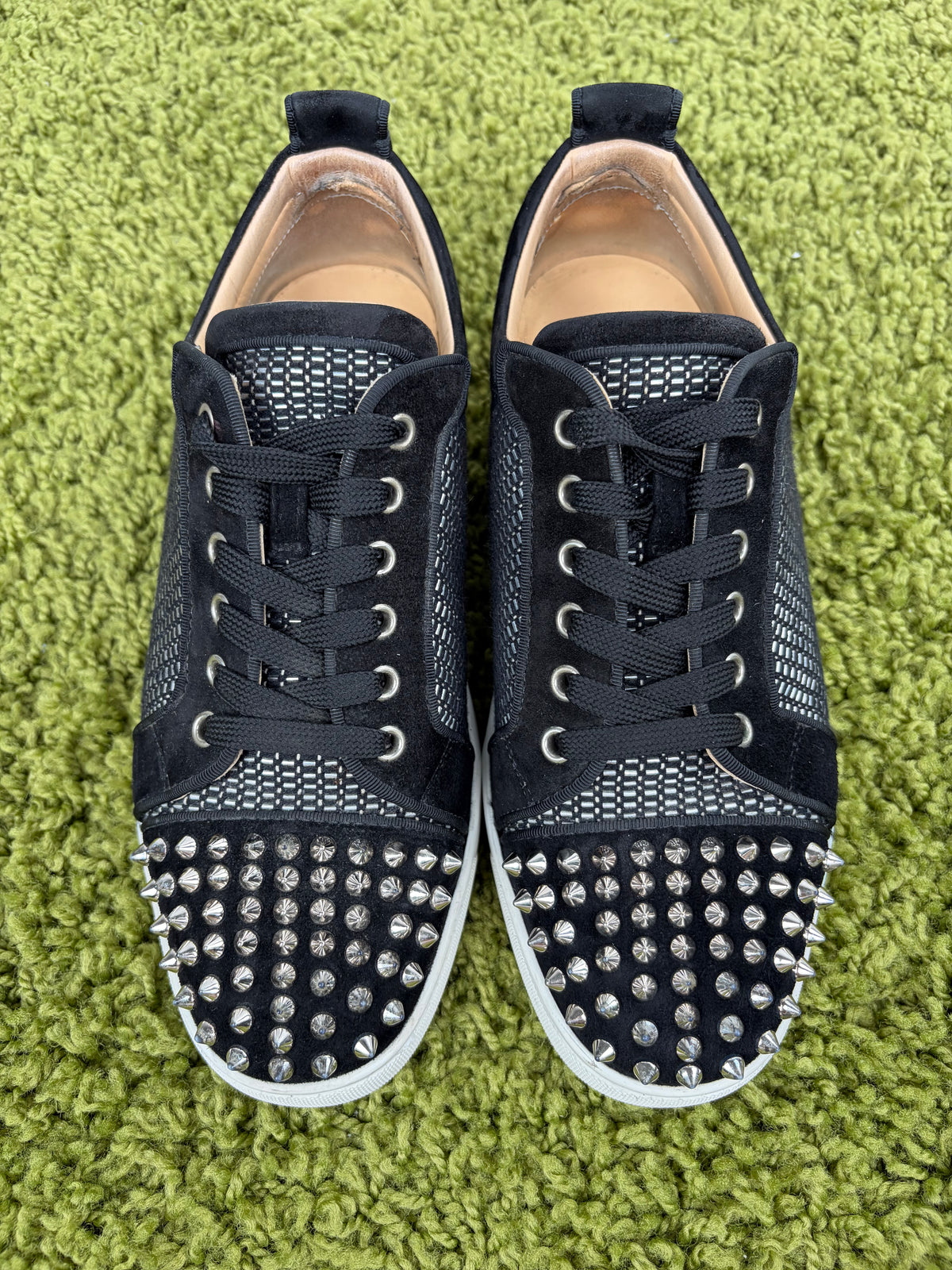 Christian Louboutin Spikes Nera High 41