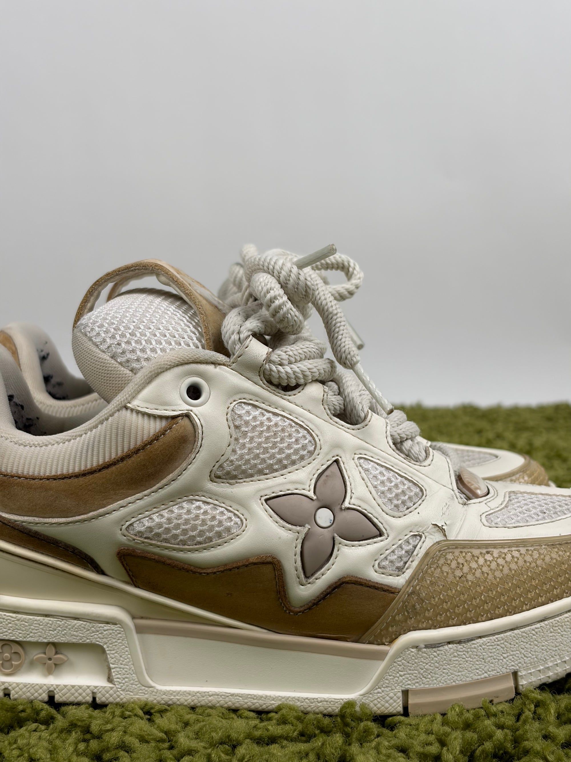 Louis Vuitton Skate Size 39 calza 40 beige e baicna