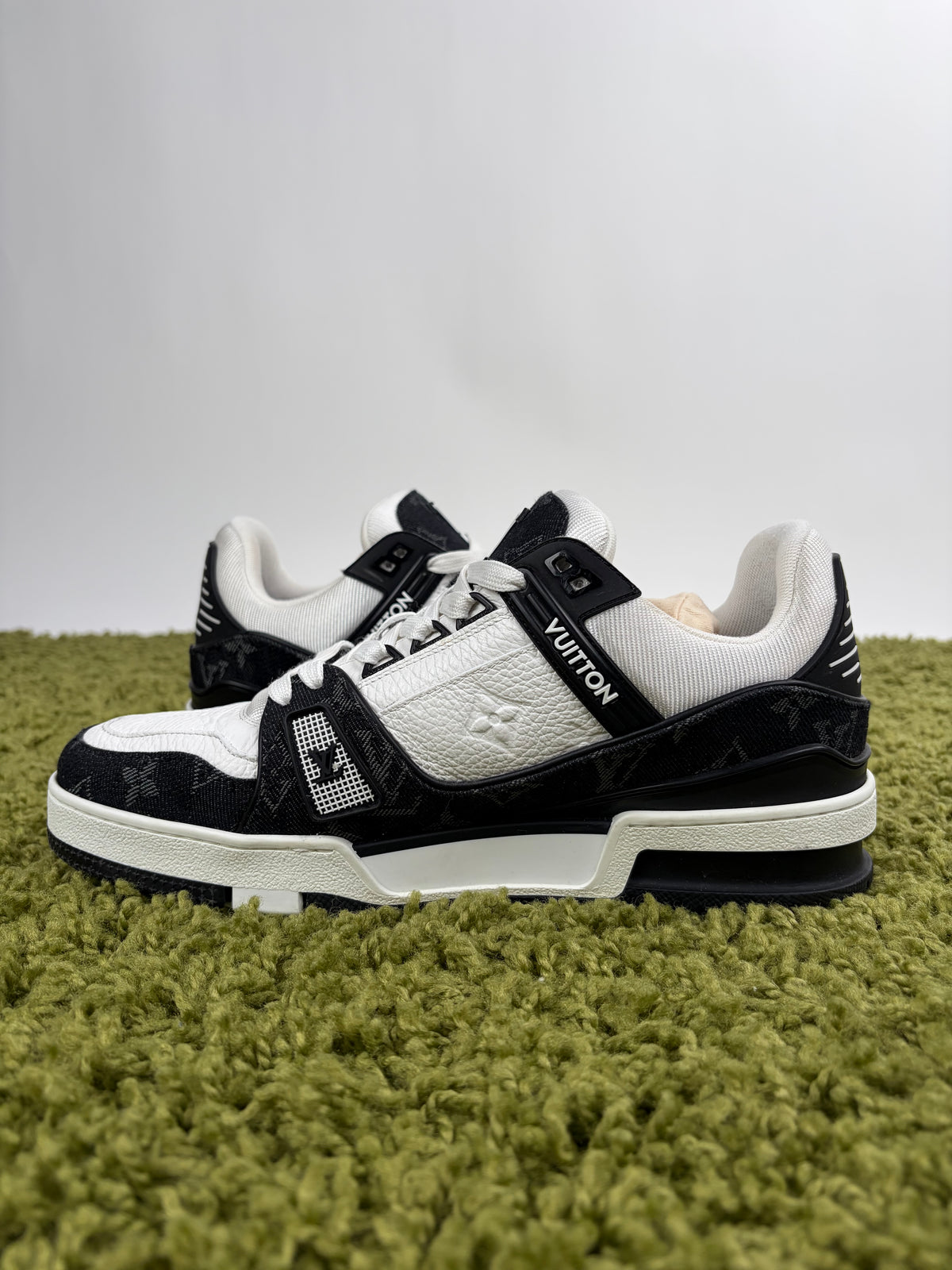 Louis Vuitton Trainer in Denim Nera 6