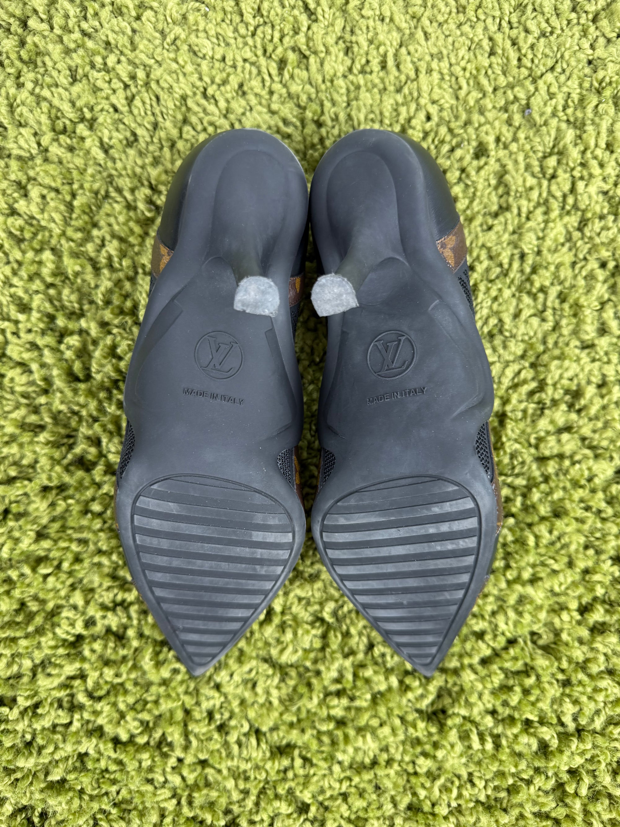 Tacco Louis Vuitton Monogram Nero 38