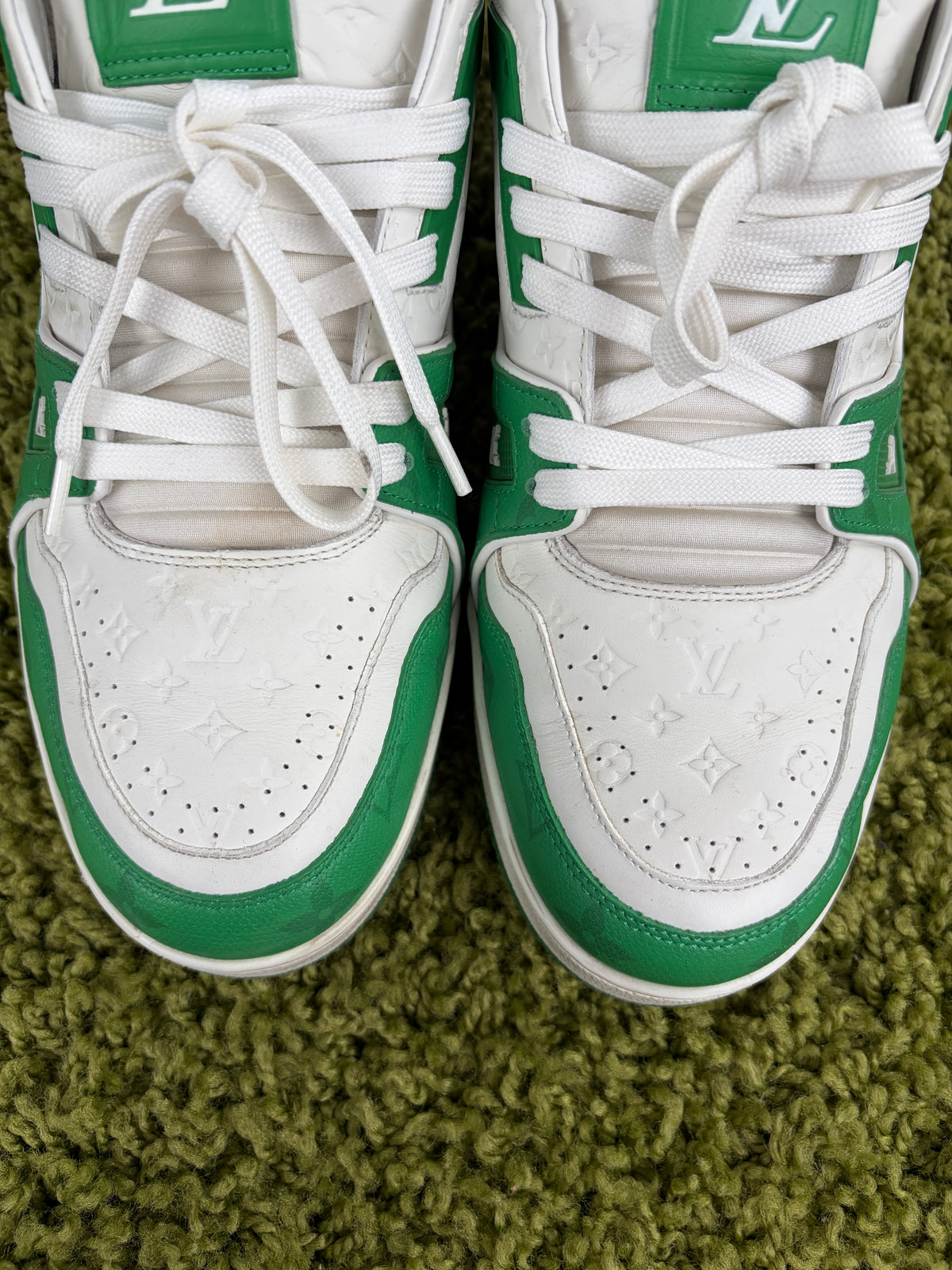 Louis Vuitton Trainer Verde 8