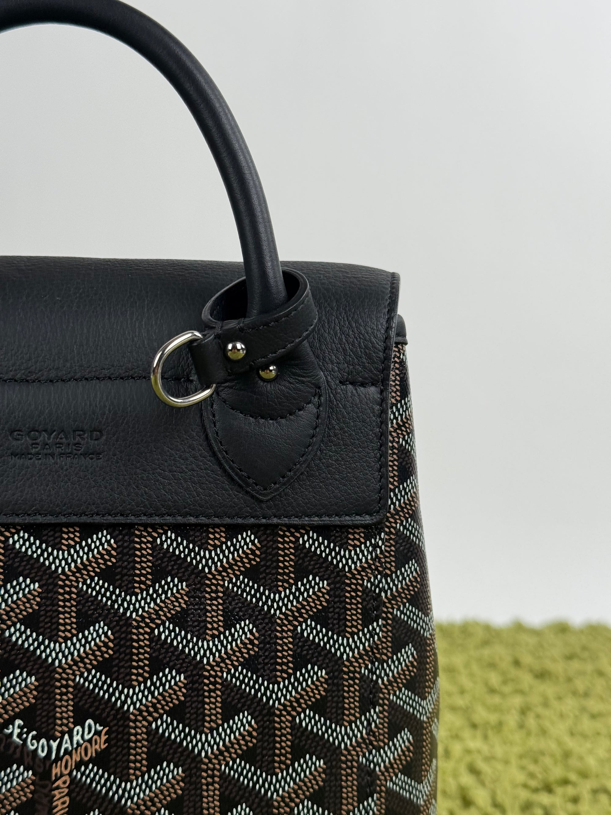 Zaino Goyard Alpin Mini in tela Goyardine Goyard Nero