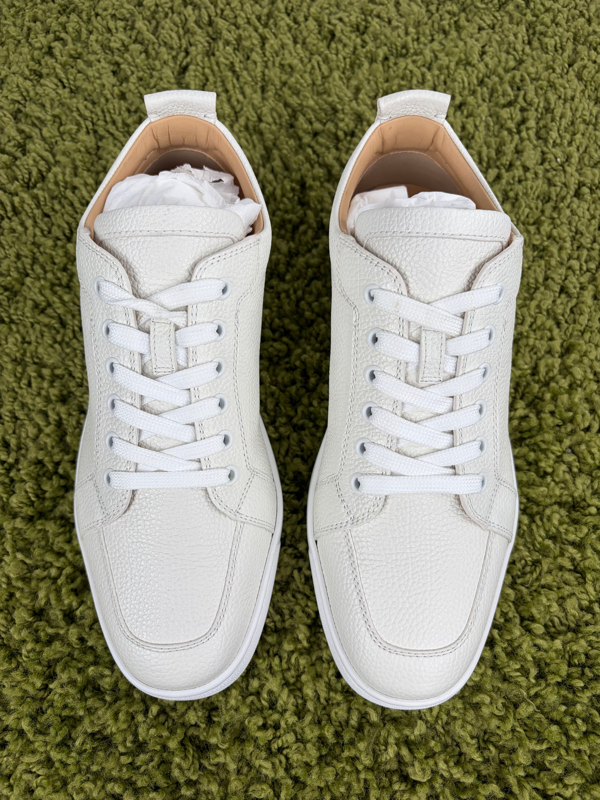 Christian Louboutin RantuLow Bianco 42