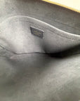 Pochette Louis Vuitton marrone e nera