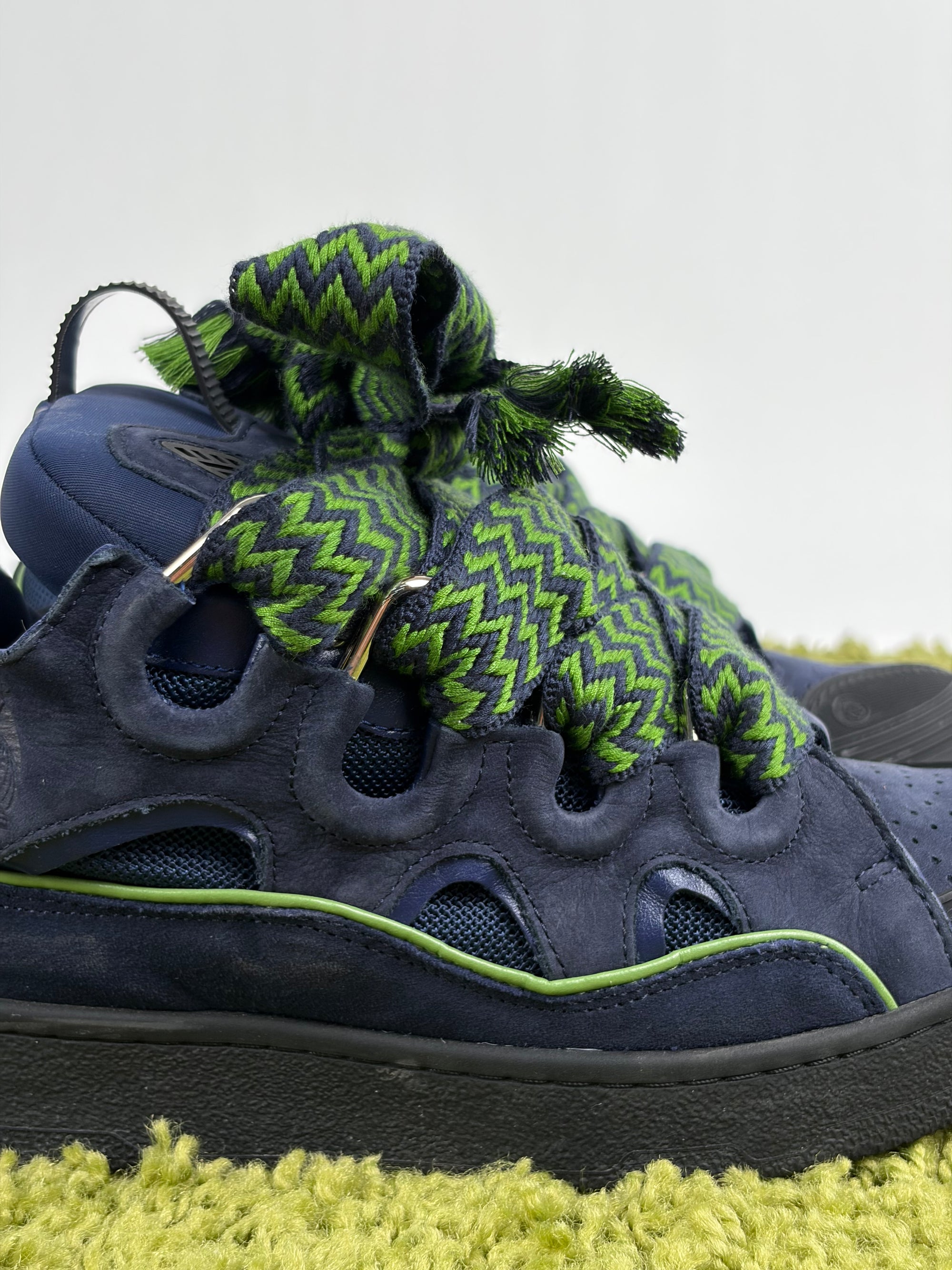 Lanvin Size 41 blu e verdi