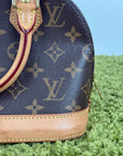 Borsa Alma BB Louis Vuitton Marrone