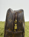 Beauty Case Louis Vuitton Marrone
