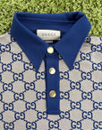 Polo Gucci Monogram Beige Multicolor XXL