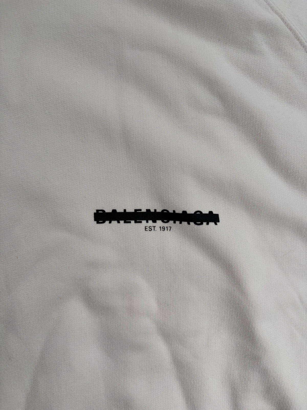 Felpa Balenciaga Bianca 3