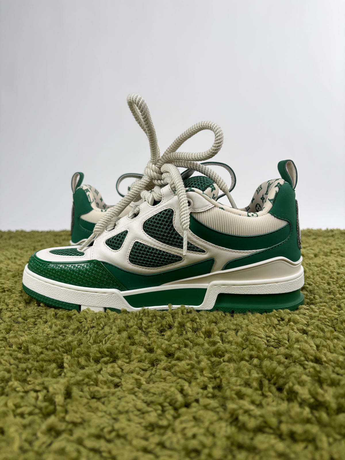 Louis Vuitton Skate Verde 7.5