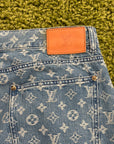 Completo Louis Vuitton X Supreme Size 50/34 blu e bianco