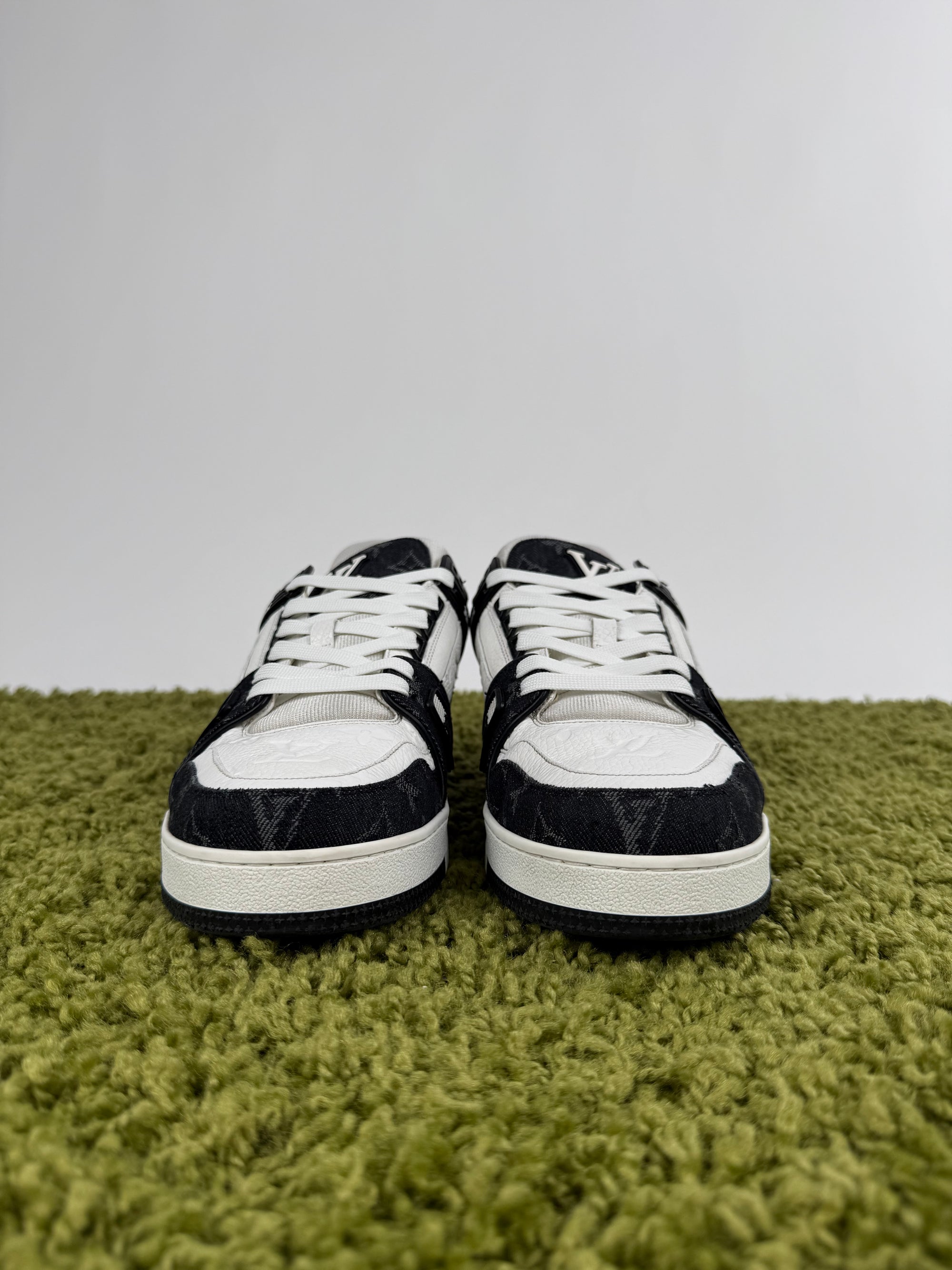 Louis Vuitton Trainer Denim Nera 9