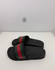Gucci ace Size 6=40 nera verde e rossa