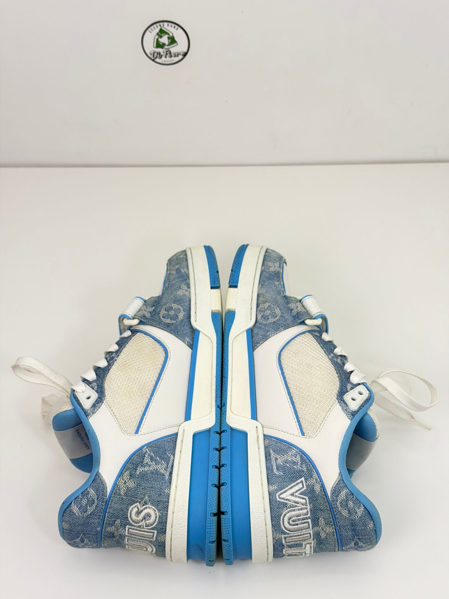 Louis Vuitton trainer Size 7=41 veste 42 bianca e azzurra