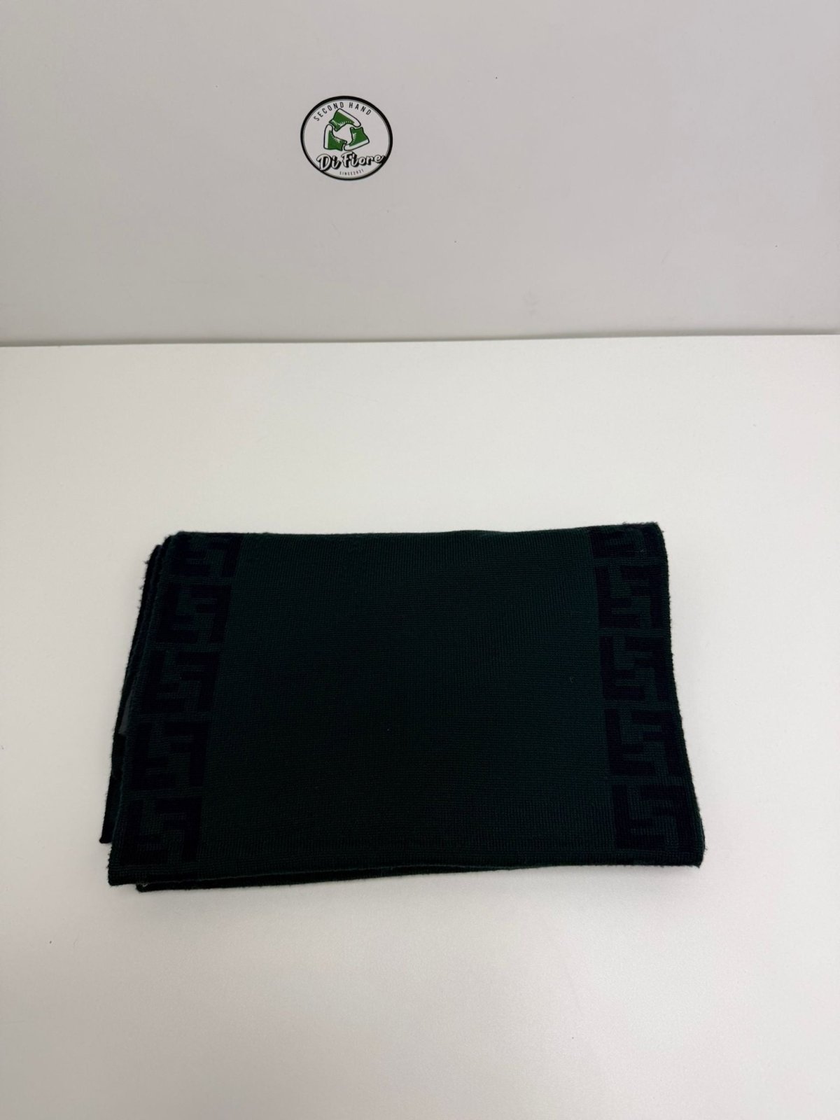 sciarpa Fendi verde e blu - Second Hand Di Fiore