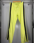 pantalone Margiela Size 48 giallo fluo e nero