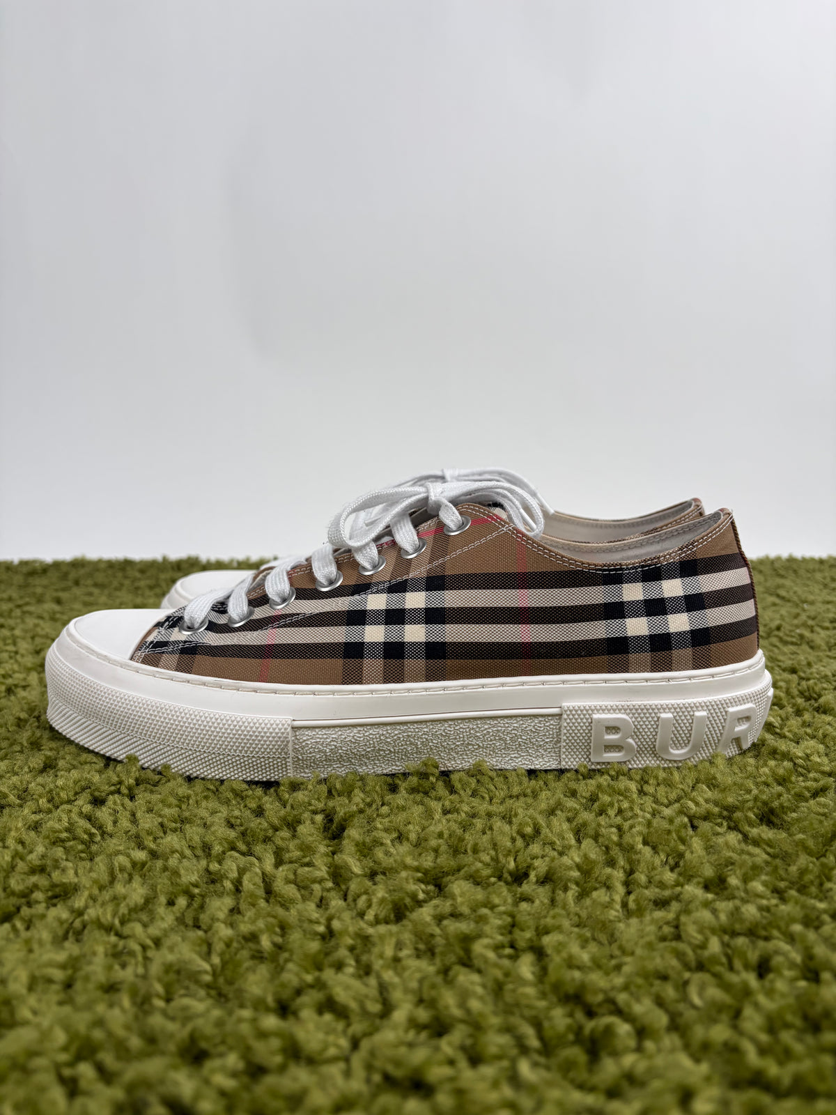 Burberry Check Sneaker Beige 45