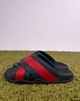 Sandali Gucci Size 9=43 nere verdi e rosse
