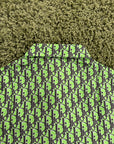 Camicia Christian Dior Oblique Pixel Verde 40