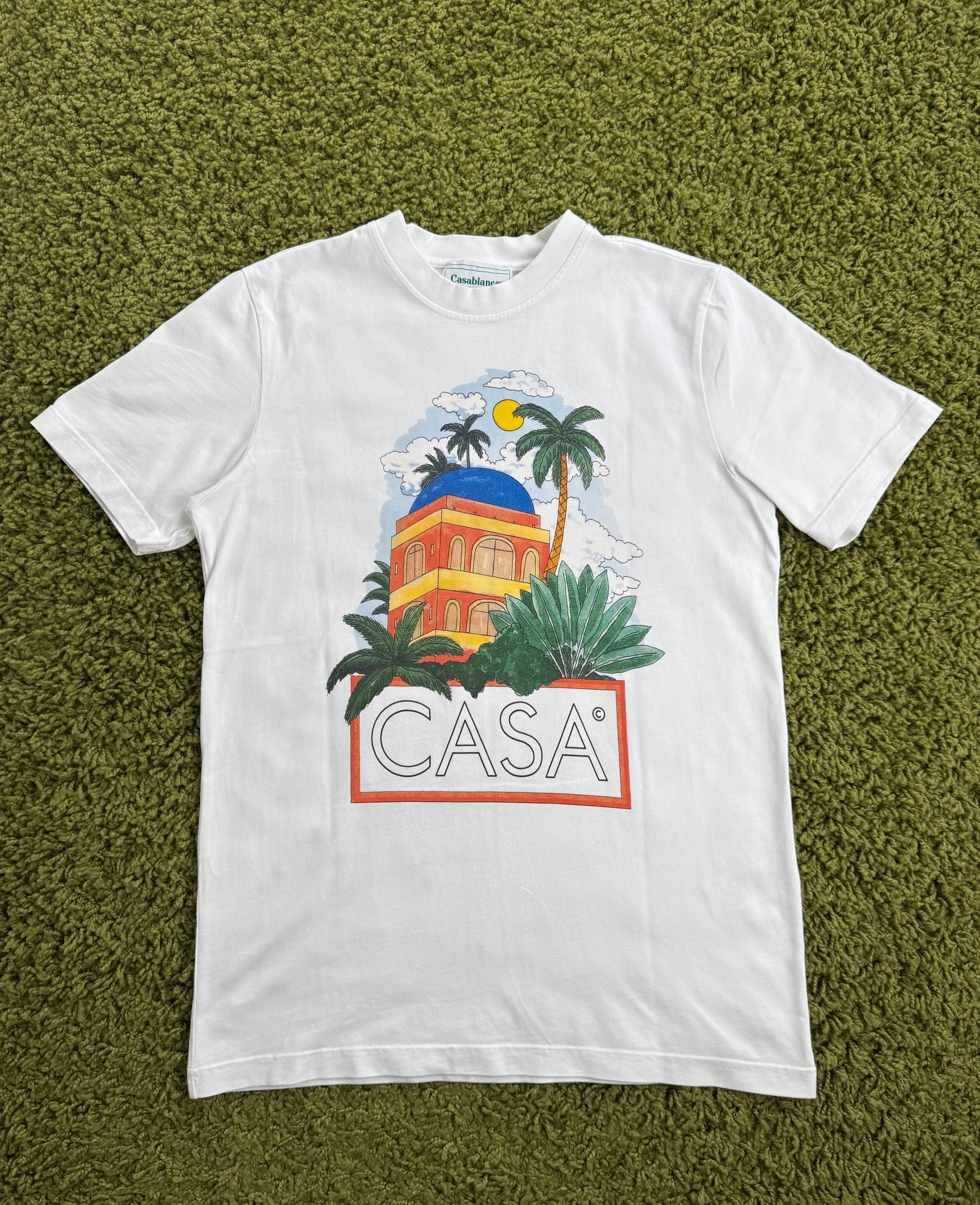 T-Shirt Casablanca Bianca Multicolor M