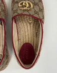 Gucci Espadrillas Size 37 beige e rossi